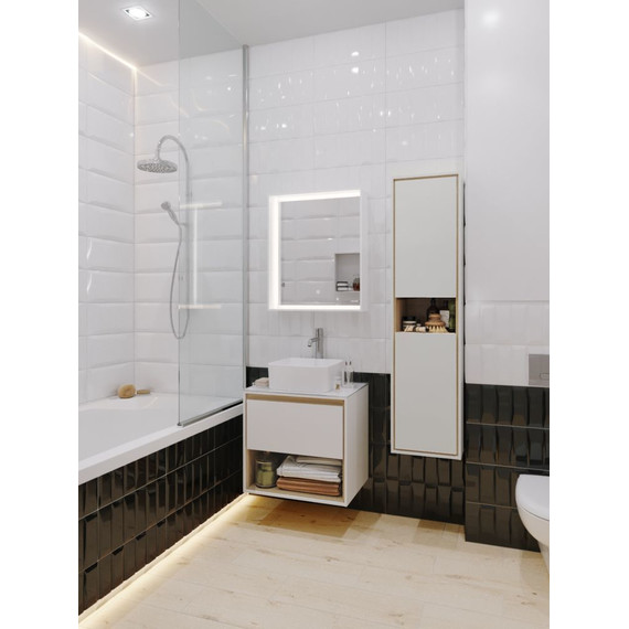 Зеркало Cersanit Louna 60 см LU-LOU60-Os - 10 Зеркало Cersanit Louna 60 см LU-LOU60-Os фото 10