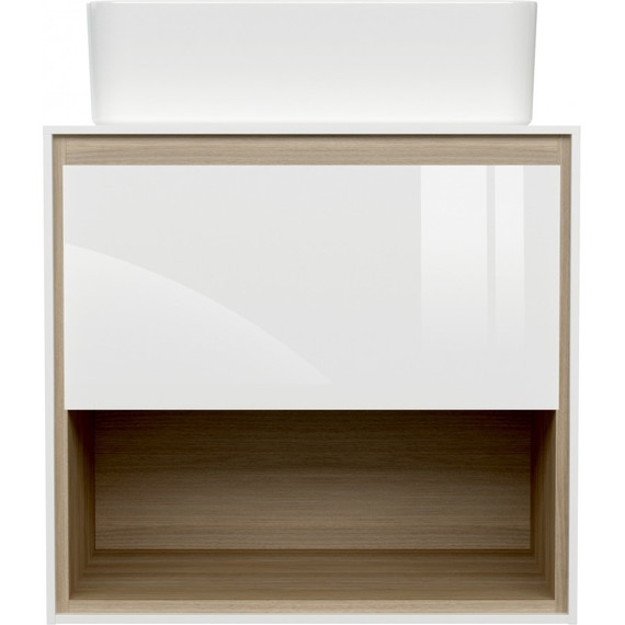 Тумба подвесная со столешницей Cersanit Louna 60 см SP-SZ-LOU60-BL/Wh - 7 Тумба подвесная со столешницей Cersanit Louna 60 см SP-SZ-LOU60-BL/Wh фото 7