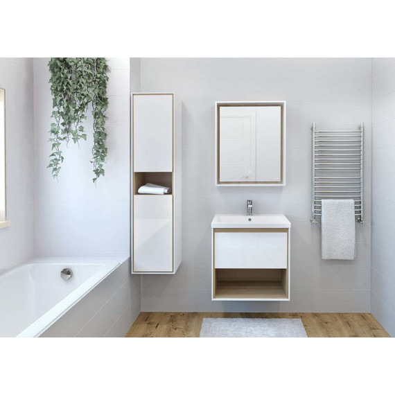 Тумба подвесная с раковиной Cersanit Louna 60 см SZ-LOU-CO60/Wh - 6 Тумба подвесная с раковиной Cersanit Louna 60 см SZ-LOU-CO60/Wh фото 6