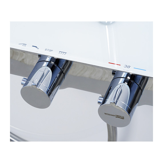 Душевая стойка с термостатом WasserKraft Thermo A11301 - 6 Душевая стойка с термостатом WasserKraft Thermo A11301 фото 6
