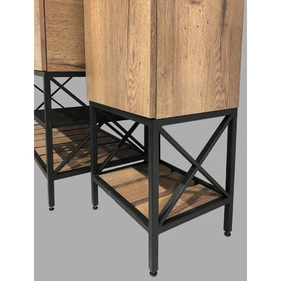 Тумба напольная с раковиной Comforty Бредфорд 90 см, дуб тёмный - 13 Тумба напольная с раковиной Comforty Бредфорд 90 см, дуб тёмный фото 13