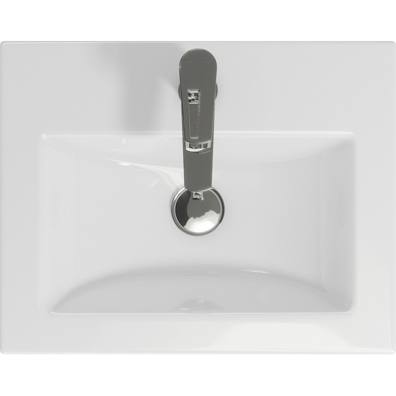 Тумба подвесная с раковиной Cersanit Lara 50 см 64131 фото 12