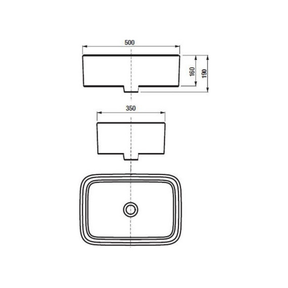 Раковина-чаша Roca Mila 50 см 7.3270.0.B00.0 - 5 Раковина-чаша Roca Mila 50 см 7.3270.0.B00.0 фото 5