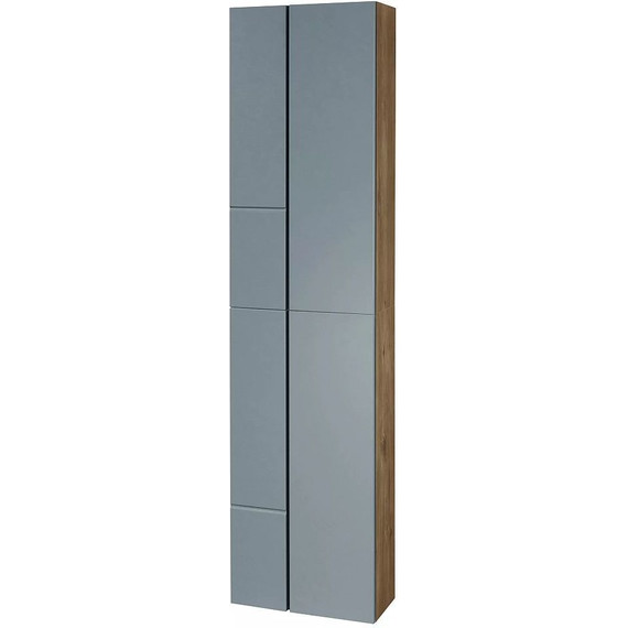 Шкаф подвесной Акватон Мишель 43 см 1A243903MIX30, фьорд/дуб рустикальный фото 4