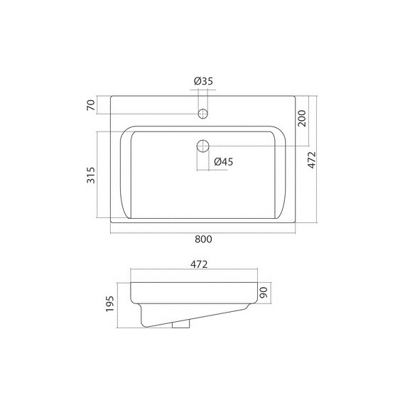 Тумба напольная с раковиной Акватон Дакота 80 см 1A2029K0DAAY0, белый/выбеленное дерево - 14 Тумба напольная с раковиной Акватон Дакота 80 см 1A2029K0DAAY0, белый/выбеленное дерево фото 14