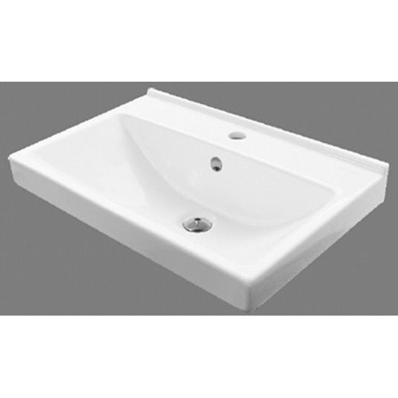 Тумба подвесная с раковиной Comforty Никосия 60П 60 см, дуб белый - 3 Тумба подвесная с раковиной Comforty Никосия 60П 60 см, дуб белый фото 3