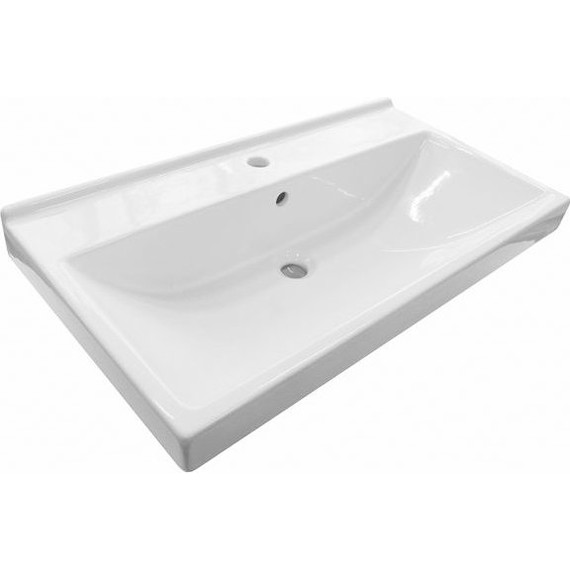 Тумба подвесная с раковиной Comforty Никосия 80П 80 см, дуб белый - 3 Тумба подвесная с раковиной Comforty Никосия 80П 80 см, дуб белый фото 3