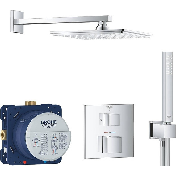Душевая система для душа с термостатом Grohe Grohtherm Cube 34741000 фото 