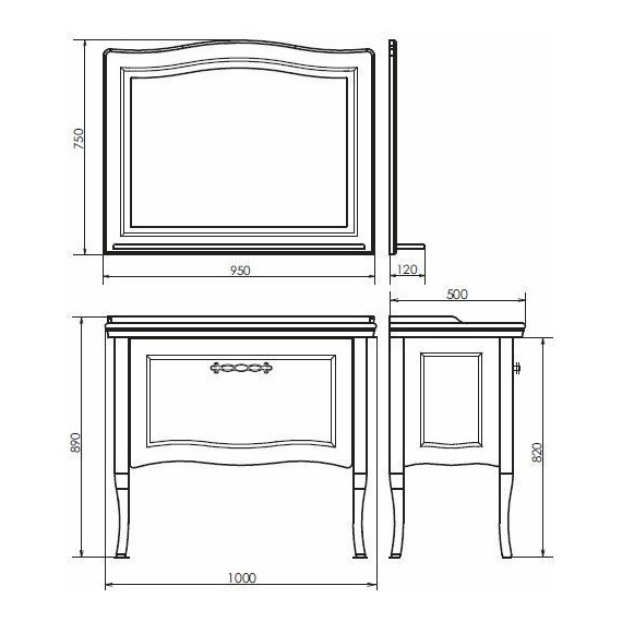 Тумба напольная с раковиной Comforty Павия 100 см, белый - 12 Тумба напольная с раковиной Comforty Павия 100 см, белый фото 12