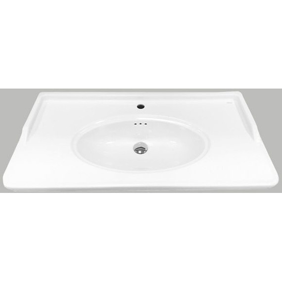 Тумба подвесная с раковиной Comforty Феррара 100 см, белый фото 4