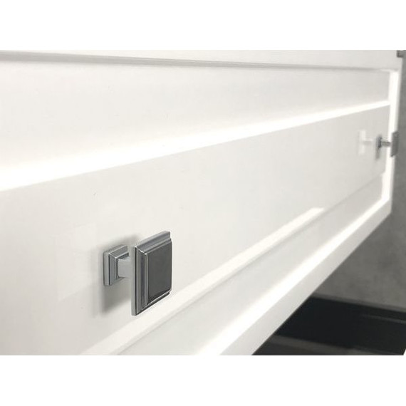 Тумба подвесная с раковиной Comforty Феррара 100 см, белый фото 10