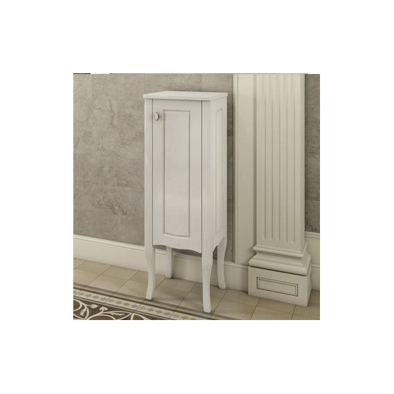 Пенал напольный Comforty Павия 40 см, белый - 4 Пенал напольный Comforty Павия 40 см, белый фото 4