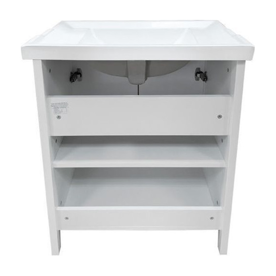 Тумба напольная с раковиной Comforty Тбилиси 70 см, белый - 9 Тумба напольная с раковиной Comforty Тбилиси 70 см, белый фото 9