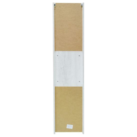 Пенал подвесной Comforty Верона 35 см, дуб белый - 7 Пенал подвесной Comforty Верона 35 см, дуб белый фото 7