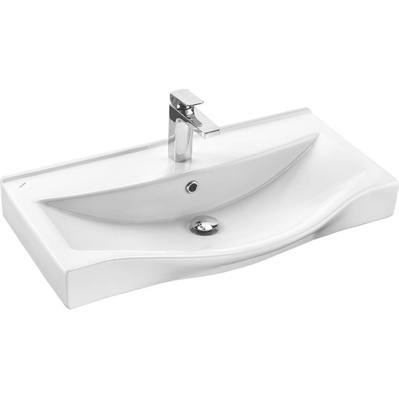 Тумба подвесная с раковиной Акватон Нортон 80 см 1A2489K0NT010, белый/дуб эндгрейн - 14 Тумба подвесная с раковиной Акватон Нортон 80 см 1A2489K0NT010, белый/дуб эндгрейн фото 14