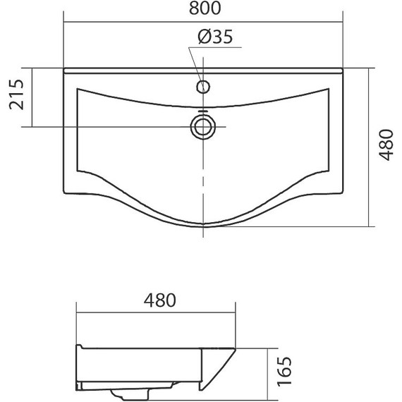 Тумба подвесная с раковиной Акватон Нортон 80 см 1A2489K0NT010, белый/дуб эндгрейн - 17 Тумба подвесная с раковиной Акватон Нортон 80 см 1A2489K0NT010, белый/дуб эндгрейн фото 17