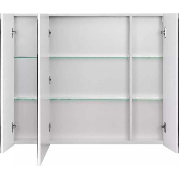 Зеркало-шкаф Акватон Нортон 100 см 1A249302NT010, белый - 4 Зеркало-шкаф Акватон Нортон 100 см 1A249302NT010, белый фото 4