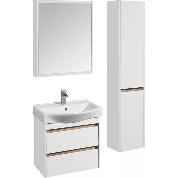 Зеркало-шкаф Акватон Нортон 65 см 1A249102NT010, белый - 5 Зеркало-шкаф Акватон Нортон 65 см 1A249102NT010, белый фото 5