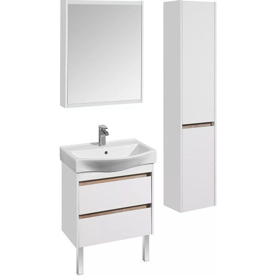 Зеркало-шкаф Акватон Нортон 65 см 1A249102NT010, белый - 6 Зеркало-шкаф Акватон Нортон 65 см 1A249102NT010, белый фото 6