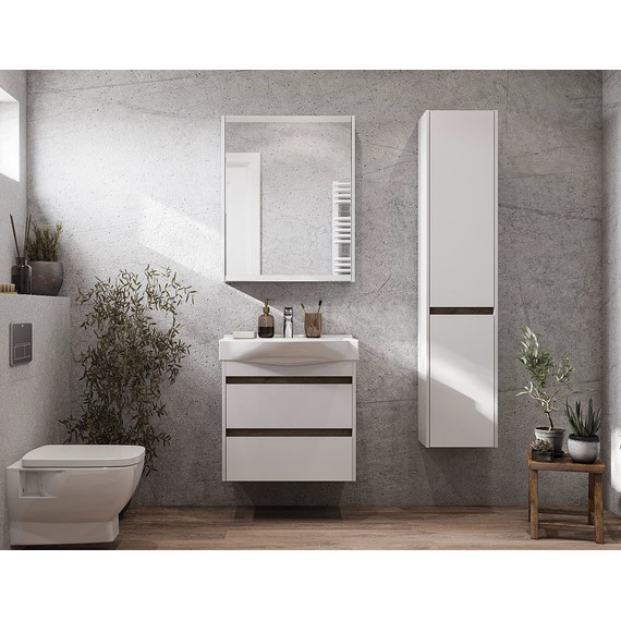 Зеркало-шкаф Акватон Нортон 65 см 1A249102NT010, белый - 8 Зеркало-шкаф Акватон Нортон 65 см 1A249102NT010, белый фото 8