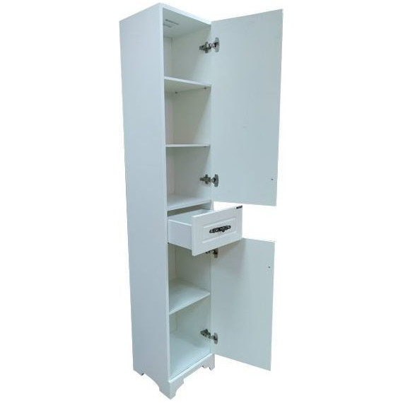 Пенал напольный Comforty Севилья 35 см, слоновая кость - 6 Пенал напольный Comforty Севилья 35 см, слоновая кость фото 6