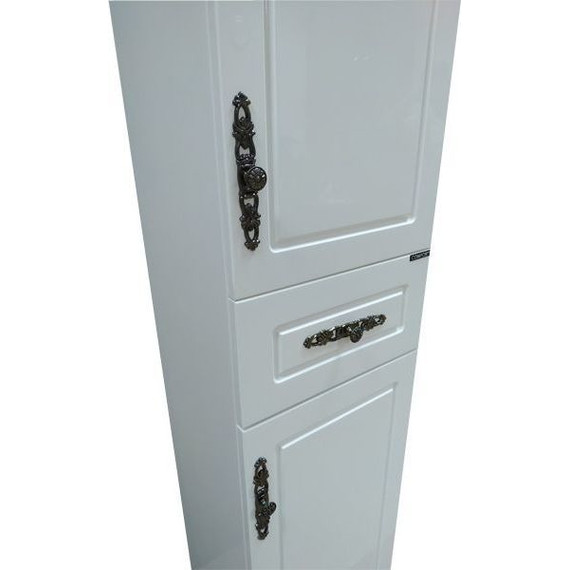 Пенал напольный Comforty Севилья 35 см, слоновая кость - 7 Пенал напольный Comforty Севилья 35 см, слоновая кость фото 7