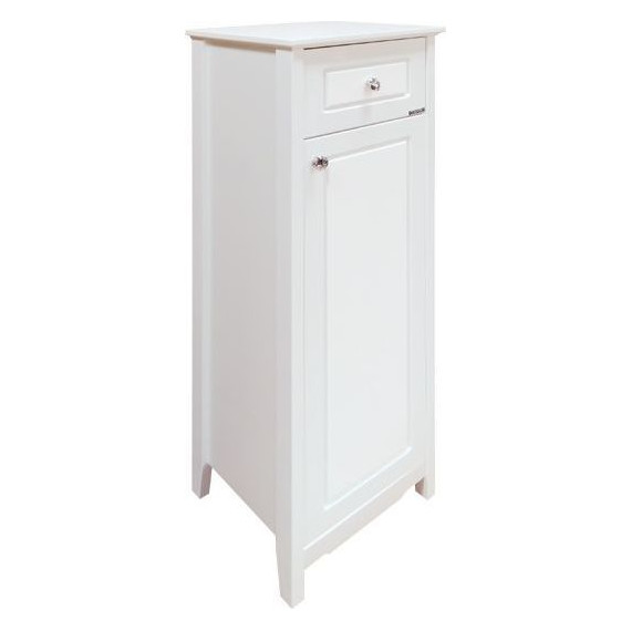 Пенал напольный Comforty Тбилиси 40 см, белый фото 6