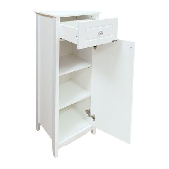 Пенал напольный Comforty Тбилиси 40 см, белый фото 7