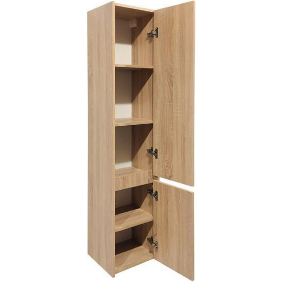 Пенал подвесной Comforty Тромсе 35 см, дуб сонома - 6 Пенал подвесной Comforty Тромсе 35 см, дуб сонома фото 6