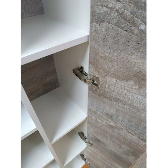 Пенал подвесной Comforty Турин 45 см, дуб бежевый фото 8