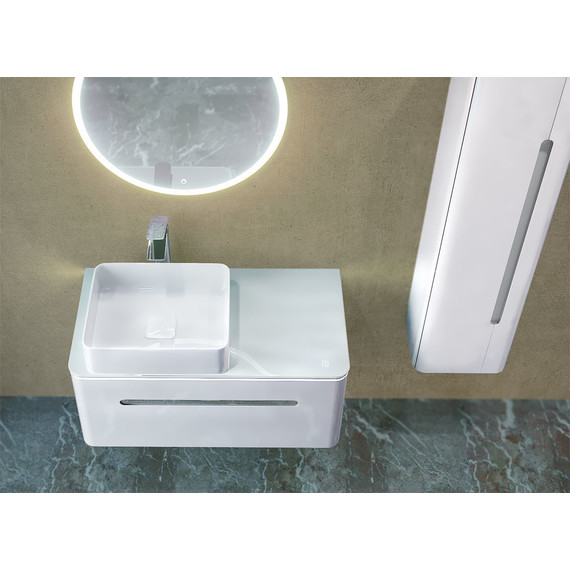 Зеркало Jorno Shine 65 см Shi.02.65/W фото 5