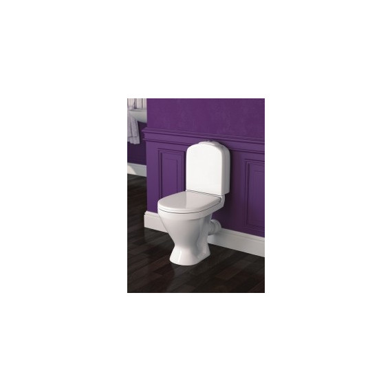 Унитаз-компакт Sanita Luxe Classic Luxe WC.CC/Classic/2-TM/WHT.G/S1 с крышкой микролифт - 3 Унитаз-компакт Sanita Luxe Classic Luxe WC.CC/Classic/2-TM/WHT.G/S1 с крышкой микролифт фото 3