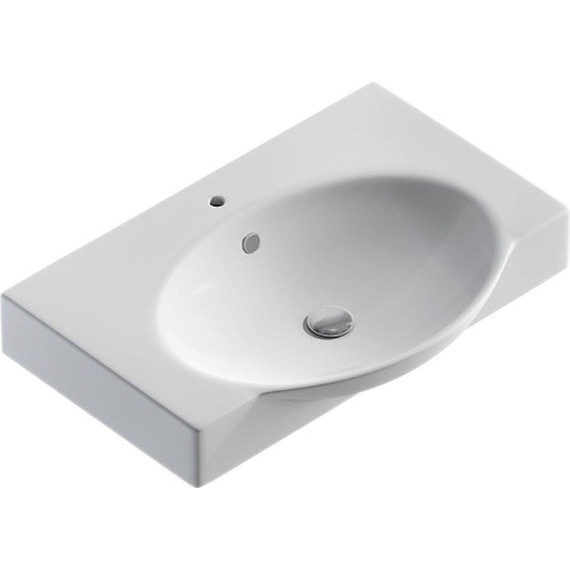 Раковина Sanita Luxe INFINITY 65 см WB.FN/Infinity/65-C/WHT.G/S1 - 2 Раковина Sanita Luxe INFINITY 65 см WB.FN/Infinity/65-C/WHT.G/S1 фото 2