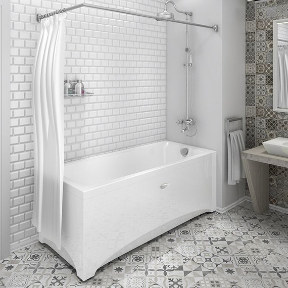 Ванна акриловая Радомир Веста 150x70 см (в комплекте каркас), Размер - мм: 1500х700 - 5 Ванна акриловая Радомир Веста 150x70 см (в комплекте каркас), Размер - мм: 1500х700 фото 5