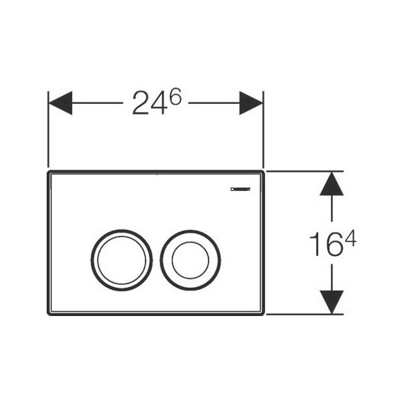 Инсталляция для подвесного унитаза Geberit Duofix Delta Платтенбау 458.122.21.1 4 в 1 фото 6