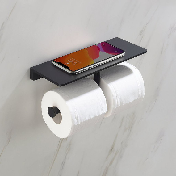 Держатель для туалетной бумаги Timo Selene 12045/03, черный фото 2