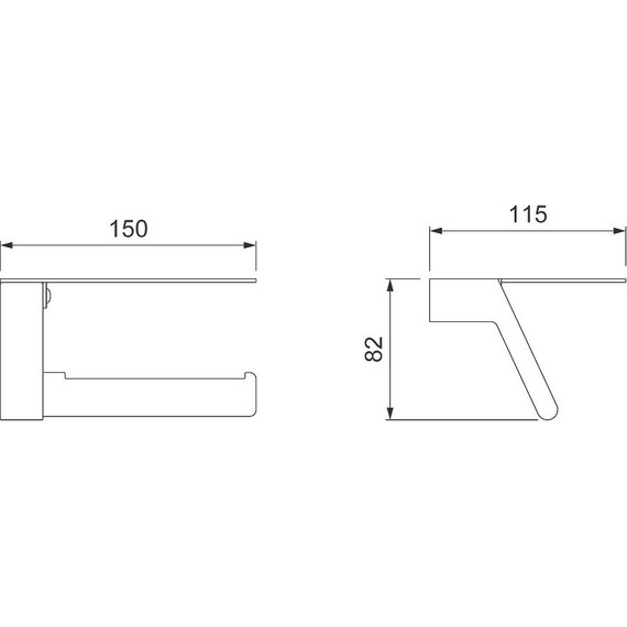 Держатель для туалетной бумаги Timo Selene 10043/00 фото 3
