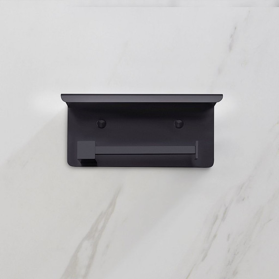 Держатель для туалетной бумаги Timo Selene 14044/03, черный фото 4