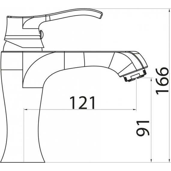 Смеситель для раковины BelBagno Trula TRU-LVM-CRM - 2 Смеситель для раковины BelBagno Trula TRU-LVM-CRM фото 2