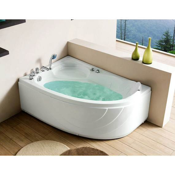 Ванна гидромассажная Gemy G9009 B 150x100 см L фото 2