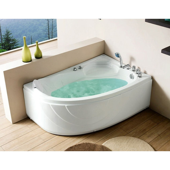 Ванна гидромассажная Gemy G9009 B 150x100 см R фото 2