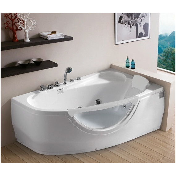 Ванна гидромассажная Gemy G9046 B 161x96 см R - 2 Ванна гидромассажная Gemy G9046 B 161x96 см R фото 2