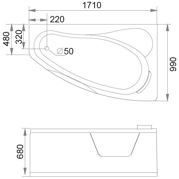 Ванна гидромассажная Gemy G9046 II B 171x99 см R - 4 Ванна гидромассажная Gemy G9046 II B 171x99 см R фото 4