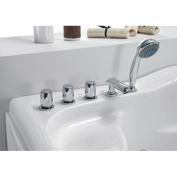 Ванна гидромассажная Gemy G9083 K 180x121 см R фото 4