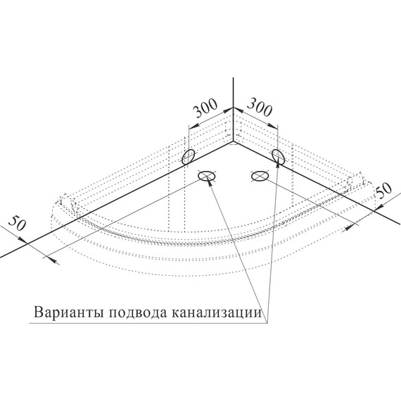 Поддон акриловый Радомир Соул 4 120х90 см R - 4 Поддон акриловый Радомир Соул 4 120х90 см R фото 4