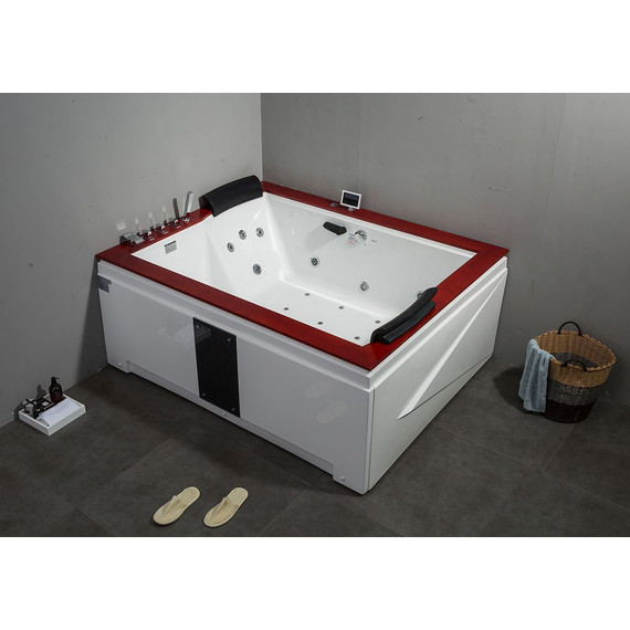 Ванна гидромассажная Gemy G9052 II K 186x151 см L фото 3