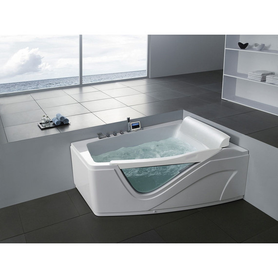 Ванна гидромассажная Gemy G9056 K 170x130 см R фото 5