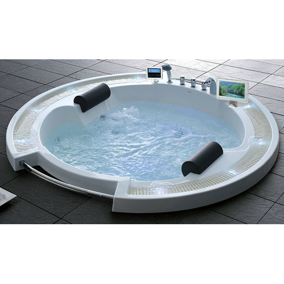 Ванна гидромассажная Gemy G9060 O 210x210 см фото 2