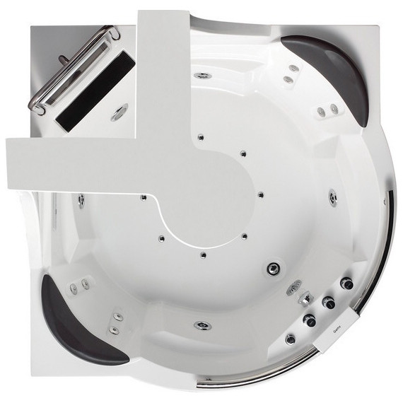 Ванна гидромассажная Gemy G9070 O 170x170 см фото 2