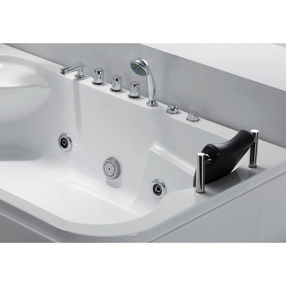 Ванна гидромассажная Gemy G9085 B 180x116 см L фото 3